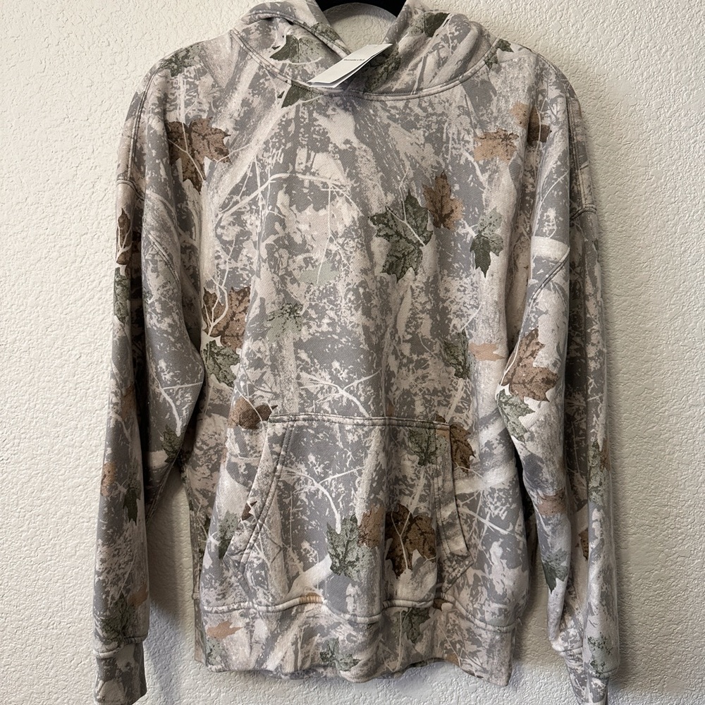 Abercrombie light camo hoodie